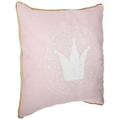 ATMOSPHERA, CRÉATEUR D'INTÉRIEUR Coussin Imprimé Doré Rose 45x45 Cm - Multicolore