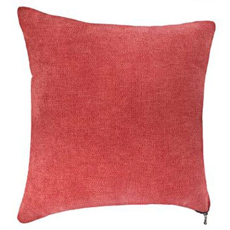 Lot De 2 Coussins En Polyester Coloris Rouge - Dim : L.40 X L.40 Cm -PEGANE- 2 Lot De 2 Coussins En Polyester Coloris Rouge - Dim : L.40 X L.40 Cm -PEGANE- – Image 2