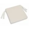 Coussin Pour Chaise Chillvert Hampton Carré 40x40x5 Cm Beige Déhoussable