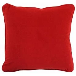 THEDECOFACTORY VELVET - Coussin En Velours Rouge 40x40 - Rouge
