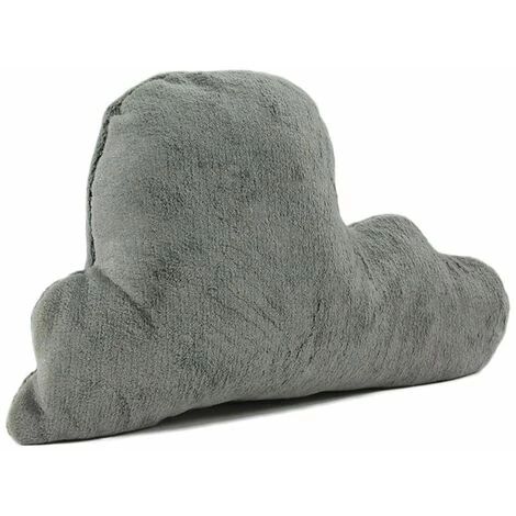 THEDECOFACTORY COMETE - <p>Coussin Extra-doux En Forme De Nuage Gris 27x44 - Gris 2 THEDECOFACTORY COMETE - <p>Coussin Extra-doux En Forme De Nuage Gris 27x44 - Gris – Image 2