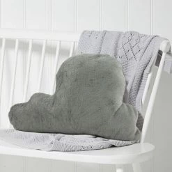 THEDECOFACTORY COMETE - <p>Coussin Extra-doux En Forme De Nuage Gris 27x44 - Gris 7 THEDECOFACTORY COMETE - <p>Coussin Extra-doux En Forme De Nuage Gris 27x44 - Gris -France Coussin et housse de coussin Soldes Boutique 13246833 4