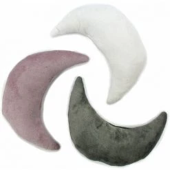 THEDECOFACTORY COMETE - <p>Coussin Extra-doux En Forme De Lune Rose 30x45 - Rose -France Coussin et housse de coussin Soldes Boutique 13246834 4