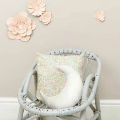 THEDECOFACTORY COMETE - <p>Coussin Extra-doux En Forme De Lune Rose 30x45 - Blanc -France Coussin et housse de coussin Soldes Boutique 13246835 4