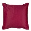 THEDECOFACTORY JEAN - <p>Coussin Esprit Denim Rouge 40x40 - Rouge