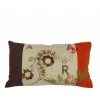 THEDECOFACTORY SIENNA - <p><span>Coussin En Coton Motifs Feuilles Et Nature Multicolore 30x50 - Multicolore