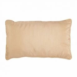 THEDECOFACTORY SOLENE - <p>Coussin Effet Soie Pêche 30x50 - Orange