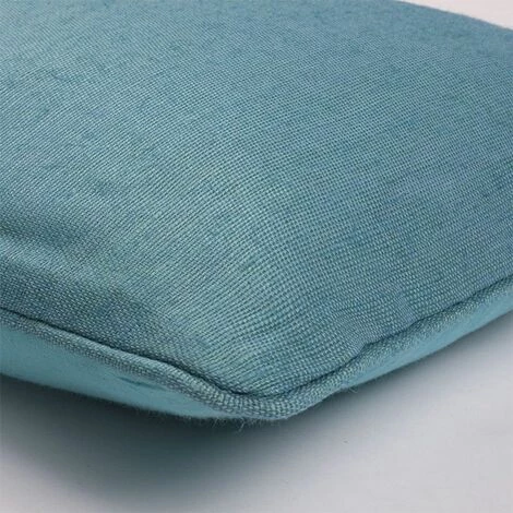 THEDECOFACTORY TRIBU - <p><span>Coussin En Jute Et Coton Bleu 30x50 - Bleu 2 THEDECOFACTORY TRIBU - <p><span>Coussin En Jute Et Coton Bleu 30x50 - Bleu – Image 2