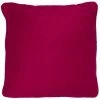 THEDECOFACTORY TRIBU - <p>Coussin En Jute Et Coton Framboise 38x38 - Rose
