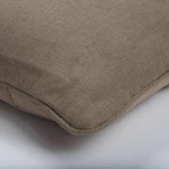 THEDECOFACTORY TRIBU - <p>Coussin En Jute Et Coton Taupe 38x38 - Taupe -France Coussin et housse de coussin Soldes Boutique 13248277 2