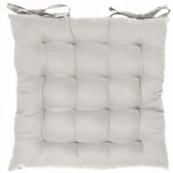 THEDECOFACTORY FIRST COTON - Voilage Soyeux à Pattes 140x250 - Blanc