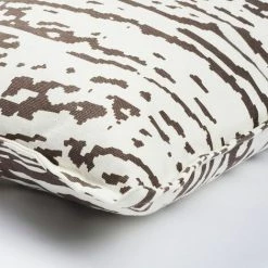 THEDECOFACTORY NATURE WOOD - <p>Coussin Avec Motifs Bois Moka 40x40 - Marron -France Coussin et housse de coussin Soldes Boutique 13248358 2