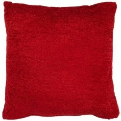 THEDECOFACTORY BANGALORE - <p>Coussin En Viscose Rouge 40x40 - Rouge