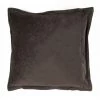 THEDECOFACTORY ARTHUR - <p>Coussin En Velours De Coton Gris 40x40 - Gris