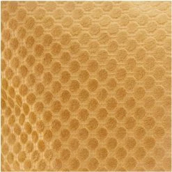 Atmosphera - Coussin Déhoussable En Velours Ocre Motif En Relief 45 X 45 Cm - Ocre -France Coussin et housse de coussin Soldes Boutique 13411593 4