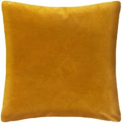 ATMOSPHERA, CRÉATEUR D'INTÉRIEUR Coussin Velours Or Tropic 40x40 Cm Ocre - Jaune -France Coussin et housse de coussin Soldes Boutique 13891838 3