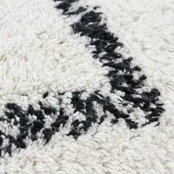 THEDECOFACTORY BERBERE BOX - <p>Coussin Effet Vintage Naturel 30x50 - Blanc -France Coussin et housse de coussin Soldes Boutique 14033622 3