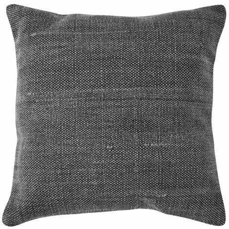 THEDECOFACTORY VINTAGE USED - <p>Coussin Effet Délavé Noir 45x45 - Noir 1 THEDECOFACTORY VINTAGE USED - <p>Coussin Effet Délavé Noir 45x45 - Noir