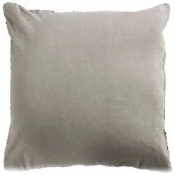THEDECOFACTORY SKIN - <p>Coussin En Cuir Tressé Taupe 45x45 - Taupe -France Coussin et housse de coussin Soldes Boutique 14033648 5
