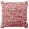THEDECOFACTORY SKIN - <p>Coussin En Cuir Tressé Rose Poudré 45x45 - Rose Poudré