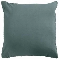 THEDECOFACTORY SKIN - <p>Coussin En Cuir Tressé Gris 45x45 - Gris Foncé -France Coussin et housse de coussin Soldes Boutique 14033650 5