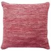 THEDECOFACTORY SKIN - <p>Coussin En Cuir Tressé Burgundy 45x45 - Rouge Bourgogne