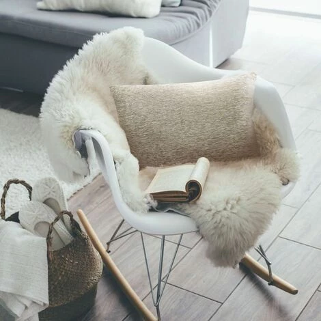 THEDECOFACTORY INTENSE - <p>Coussin Texturé Vintage Sable 60x40 - Beige Sable 2 THEDECOFACTORY INTENSE - <p>Coussin Texturé Vintage Sable 60x40 - Beige Sable – Image 2