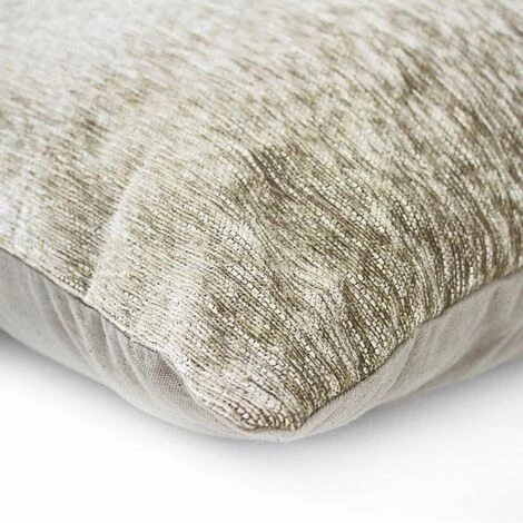 THEDECOFACTORY INTENSE - <p>Coussin Texturé Vintage Sable 60x40 - Beige Sable 3 THEDECOFACTORY INTENSE - <p>Coussin Texturé Vintage Sable 60x40 - Beige Sable – Image 3