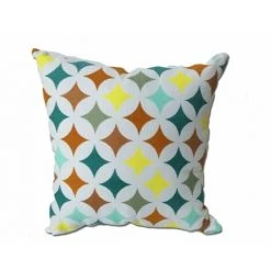MEUBLETMOI Coussin Motif étoile 45*45 - STAR - Multicolore