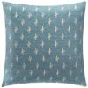 Atmosphera - Housse De Coussin Chenille Cactus Bleu 40 X 40 Cm - Bleu