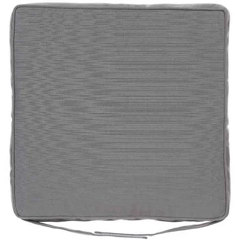 HESPERIDE Galette De Chaise De Jardin 40 X 40 Cm Ardoise - Ardoise 1 HESPERIDE Galette De Chaise De Jardin 40 X 40 Cm Ardoise - Ardoise