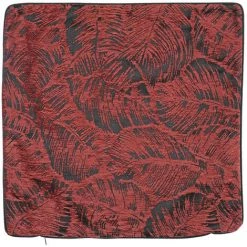 HOMEMAISON Housse De Coussin Esprit Jungle Tropicale Marron 40 X 40 Cm - Marron