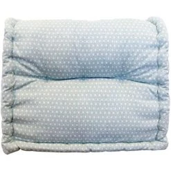 NO-NAME Coussin Cale-rein En Coton Imprimé Scandy Bleu - Scandy