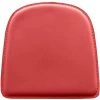PRIVATEFLOOR Coussin Avec Aimant Pour Chaise Stylix Rouge - Faux Cuir - Rouge