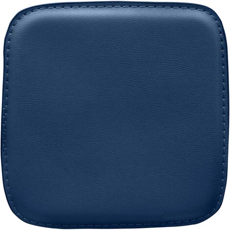 TOLIX STYLE Coussin Avec Aimants Pour Tabouret Carrée Stylix Bleu - Faux Cuir - Bleu 1 TOLIX STYLE Coussin Avec Aimants Pour Tabouret Carrée Stylix Bleu - Faux Cuir - Bleu