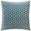 ATMOSPHERA, CRÉATEUR D'INTÉRIEUR Housse De Coussin Chenille Etnik 40x40 Cm - Bleu