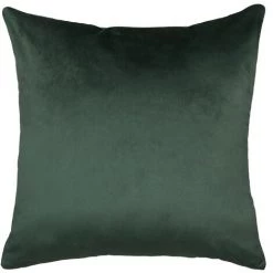 BELIANI Coussin Décoratif En Velours Vert 45x12cm - Vert -France Coussin et housse de coussin Soldes Boutique 16618889 4