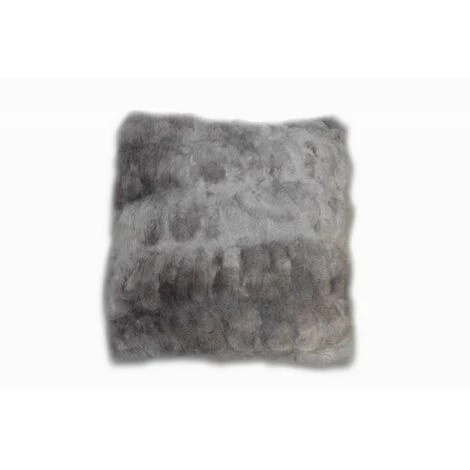 MEUBLETMOI Coussin Gris - Calinou - Gris 1 MEUBLETMOI Coussin Gris - Calinou - Gris