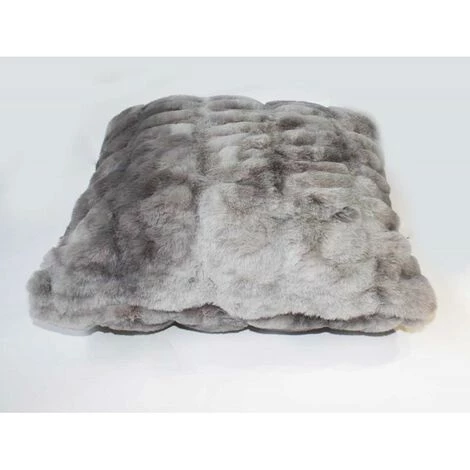 MEUBLETMOI Coussin Gris - Calinou - Gris 3 MEUBLETMOI Coussin Gris - Calinou - Gris – Image 3