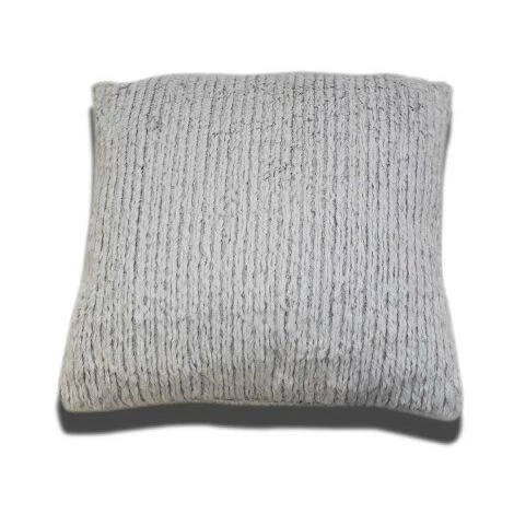 MEUBLETMOI Coussin Blanc - LENO - Blanc 1 MEUBLETMOI Coussin Blanc - LENO - Blanc