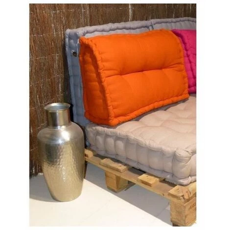 AUTRES Dossier Cale-Reins 100% Coton 60x22/11xH45 Cm Orange 2 AUTRES Dossier Cale-Reins 100% Coton 60x22/11xH45 Cm Orange – Image 2