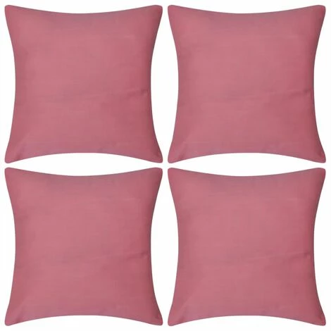 DéCOSHOP26 Lot De 4 Housses De Coussin Taies D'oreiller En Coton 50 X 50 Cm - Or 1 DéCOSHOP26 Lot De 4 Housses De Coussin Taies D'oreiller En Coton 50 X 50 Cm - Or