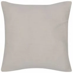 DéCOSHOP26 Lot De 4 Housses De Coussin Beige En Coton 50 X 50 Cm - Beige -France Coussin et housse de coussin Soldes Boutique 18146564 3