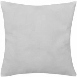 DéCOSHOP26 Lot De 4 Housses De Coussin Blanc En Coton 50 X 50 Cm - Blante -France Coussin et housse de coussin Soldes Boutique 18146574 3