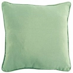 THEDECOFACTORY COTTON LOOK - <p>Coussin En Polycoton Vert Clair 40x40 - Vert Clair