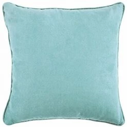 THEDECOFACTORY SUEDEN - <p>Coussin En Suédine Bleu Clair 40x40 - Bleu Clair