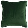 THEDECOFACTORY VELOURS - <p>Coussin En Velours Vert Foncé 40x40 - Vert Foncé