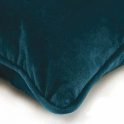 THEDECOFACTORY VELOURS - <p>Coussin En Velours Bleu Intense 40x40 - Bleu Foncé -France Coussin et housse de coussin Soldes Boutique 18165249 3