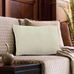 THEDECOFACTORY SUEDEN - <p>Coussin En Suédine Beige Clair 60x40 - Beige Clair 5 THEDECOFACTORY SUEDEN - <p>Coussin En Suédine Beige Clair 60x40 - Beige Clair -France Coussin et housse de coussin Soldes Boutique 18165262 2