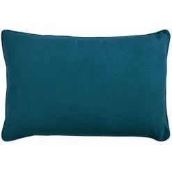 THEDECOFACTORY SUEDEN - <p>Coussin En Suédine Bleu Intense 60x40 - Bleu Foncé